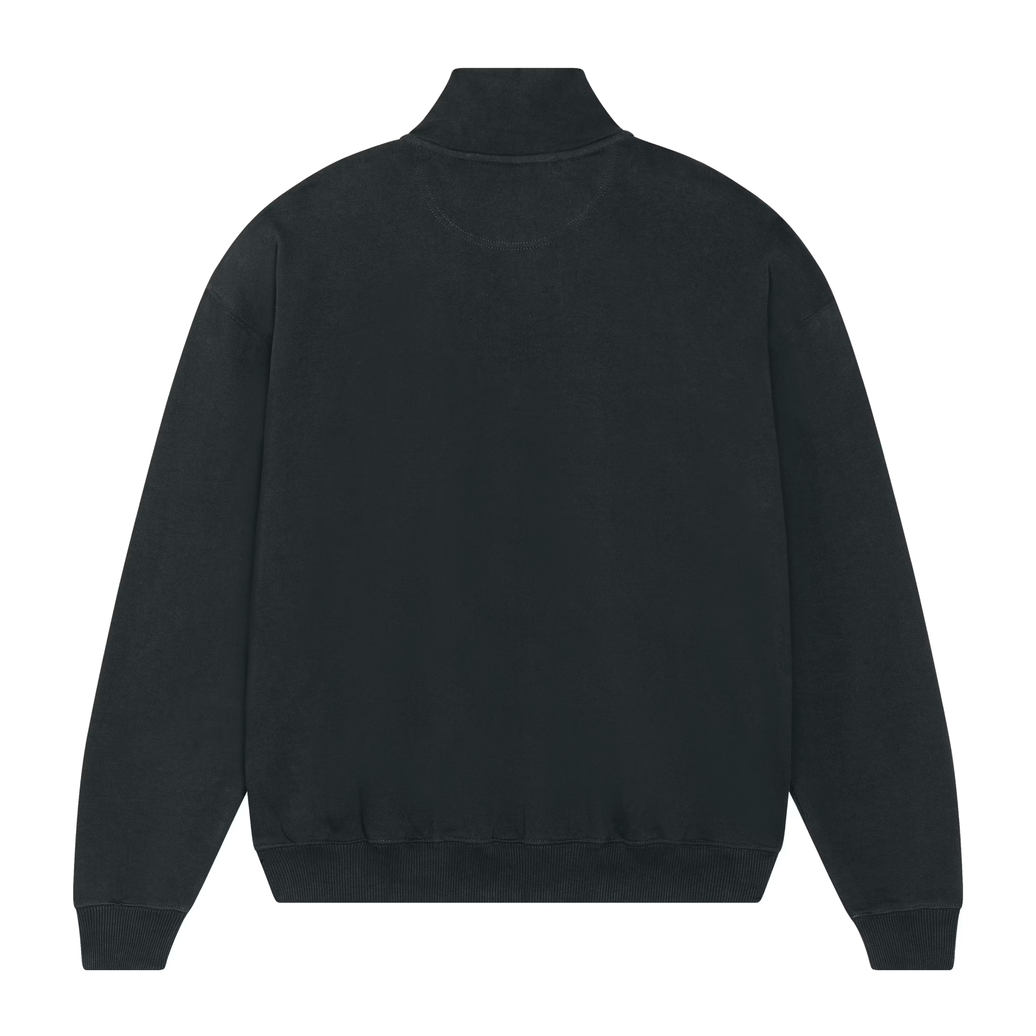 Unisex Zip-Sweatshirt, schwarz