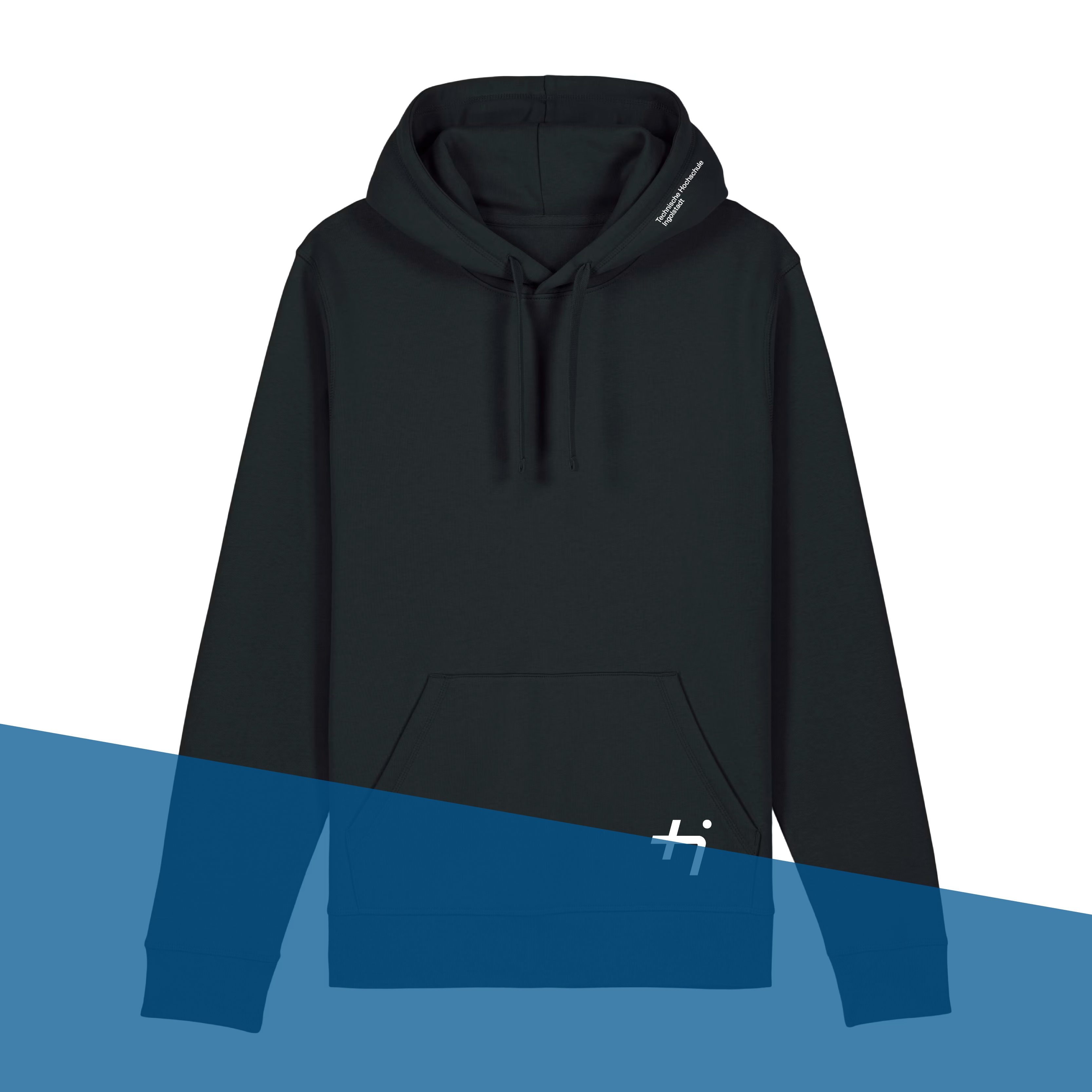 Unisex Kapuzenpullover, schwarz